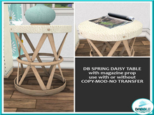DB SPRING DAISY TABLE add me