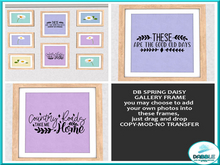 DB SPRING DAISY GALLERY FRAME add me