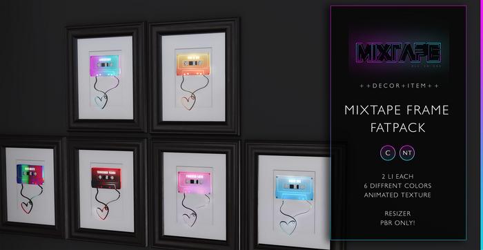 MIXTAPE Decor - mixtape frame - FP 