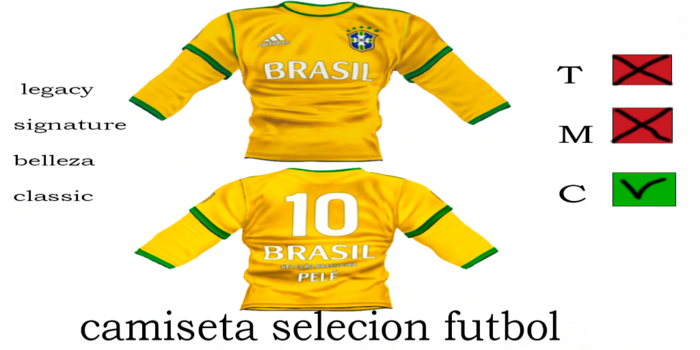 CAMISETA SELECION BRASIL