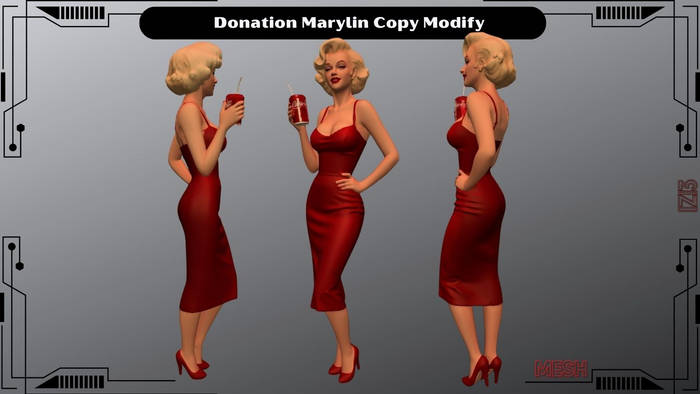 Donation Marylin Copy Modify