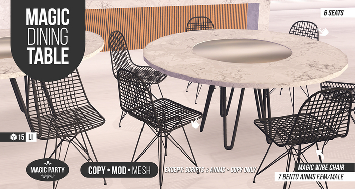 Magic Dining Table [BENTO]