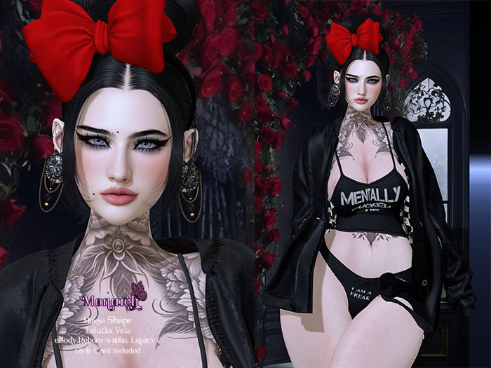 * MONARCH * Mireya Shape Lelutka Vela EvoX 4.0