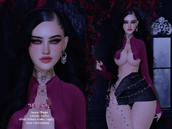 * MONARCH * Amaris Shape Lelutka Camila EvoX 4.0