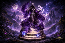 Shadow Sorceress – Dark Magic Fantasy Statue
