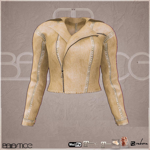 Baiastice_Missy Denim Jacket-Tea