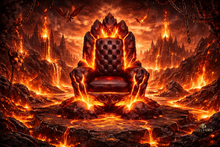 Infernal Lava Throne – Demon King Fire Chair 32 Bento Animations