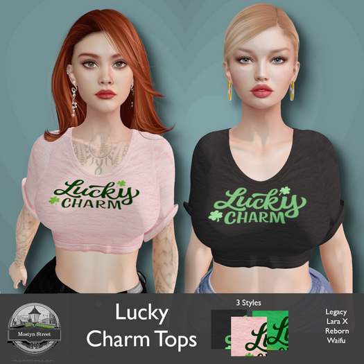 Mostyn St - Lucky Charm Tops