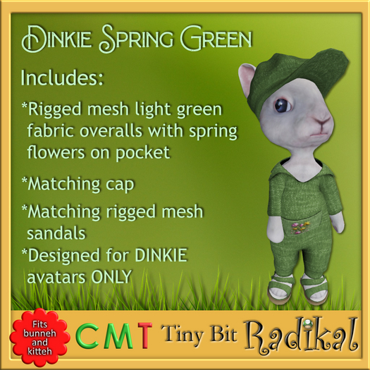 Dinkie Spring Green