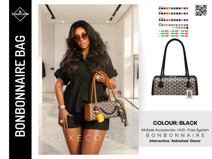 LC> Bonbonnaire Bag BLACK