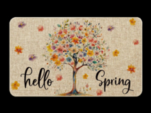 *6KW* FULL PERM Spring 3 Welcome Mat Texture #5