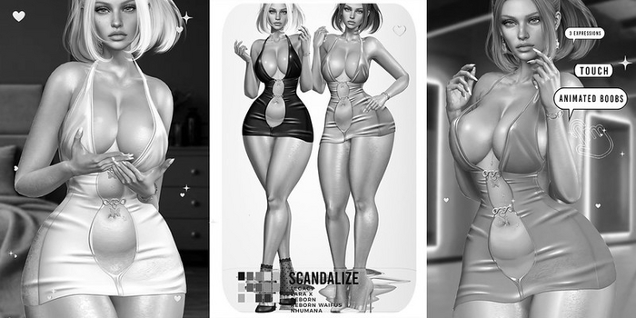 SCANDALIZE ANKE DRESS DEMO