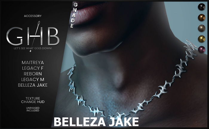 [GHB] ACCESSOIRE: GNADE Necklace  (BELLEZA JAKE)