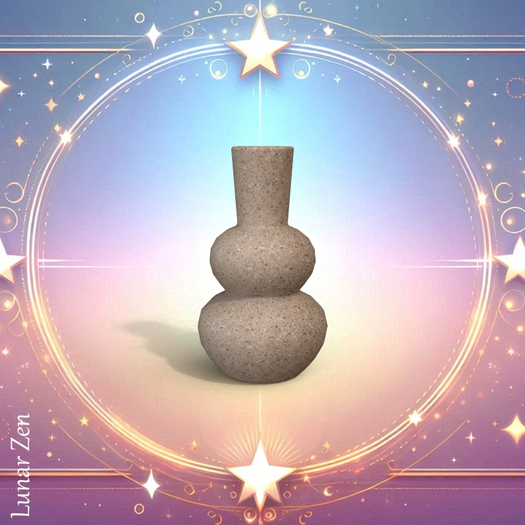 Beige Flower Pot Vase