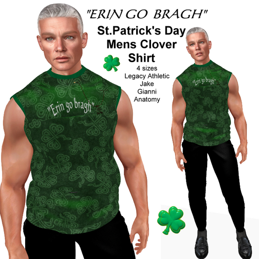 Men's ST.PATRICKS Clover Shirt