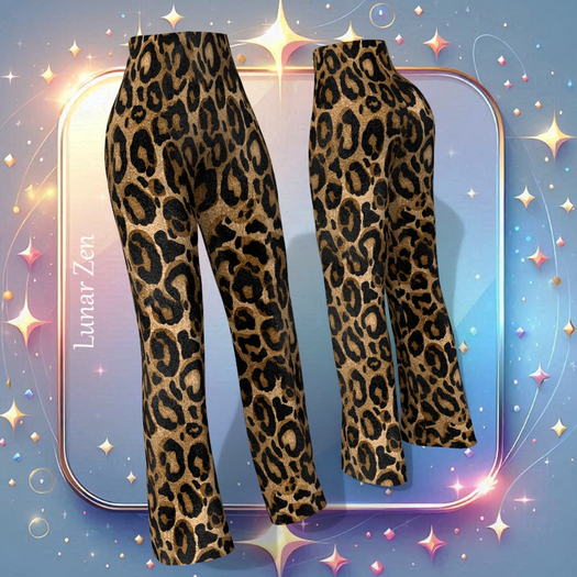 Leopard Formal Long Pants Reborn