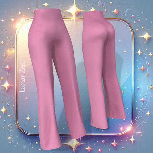Pink Formal Long Pants LaraX