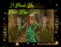 SPD-*⊱•St Patrick's Day Irish Particle Magic- Stars to wear!