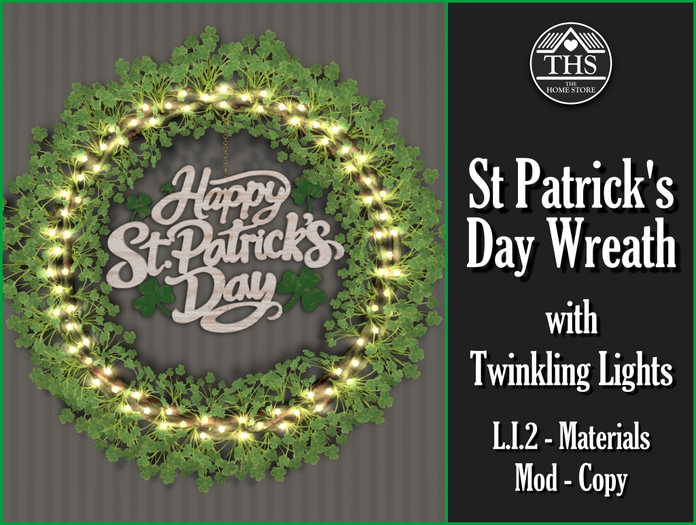 ST PATRICK'S DAY - ST PATRICK'S DAY WREATH