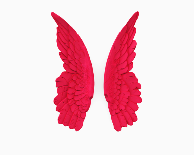 Signal - Angel Wall Sculpture (strwbrry)*add*