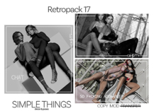 SimpleThings&GravityPoses  Retro Pack 17