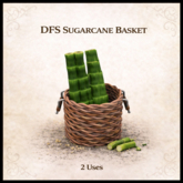 DFS Sugarcane Basket - ACTUAL ITEM