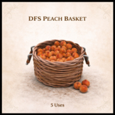 DFS Peach Basket - ACTUAL ITEM