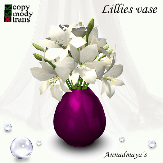 Lillies vase v. 5