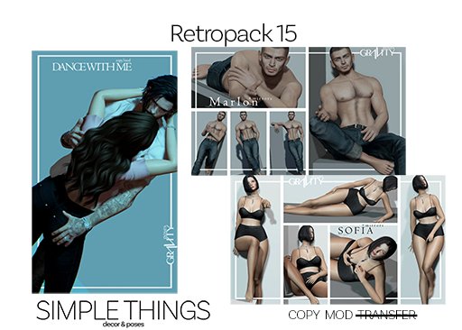 SimpleThings&GravityPoses  Retro Pack 15