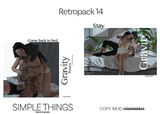 SimpleThings&GravityPoses  Retro Pack 14 