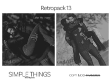 SimpleThings&GravityPoses  Retro Pack 13