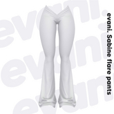 evani. Sabine flare pants - snow