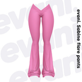 evani. Sabine flare pants - blush