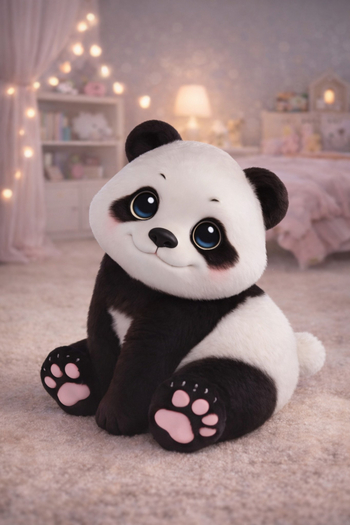 Panda Smile Crate