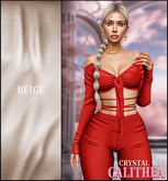 CALITHEA . Crystal Set . Beige