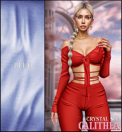 CALITHEA . Crystal Set . Blue