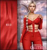 CALITHEA . Crystal Set . Red
