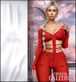 CALITHEA . Crystal Set . White