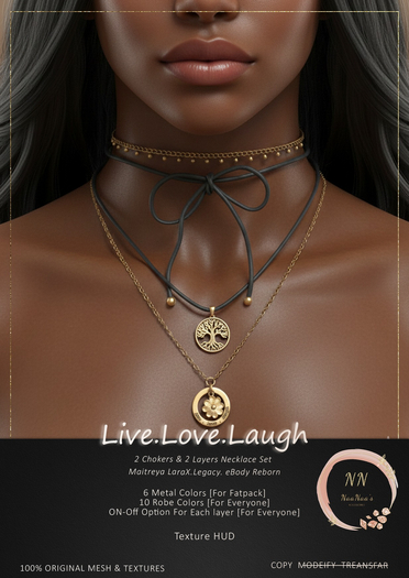 NaaNaa's Live.Love.Laugh Set Fatpack