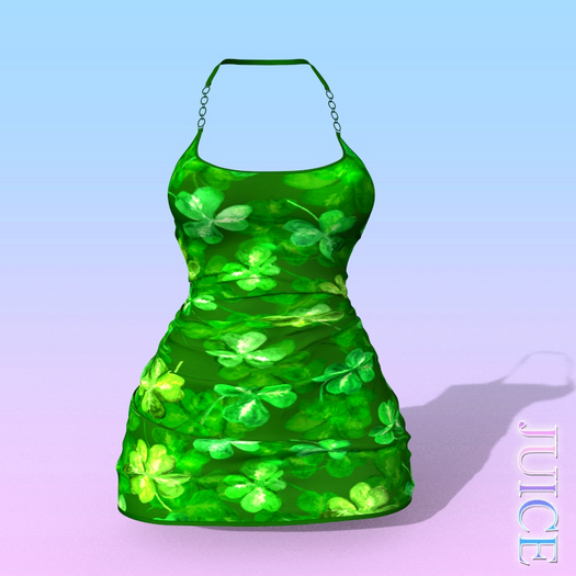 St Patricks Day Halter Dress Maitreya