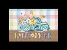 *6KW* FULL PERM Spring Placemat Texture #1