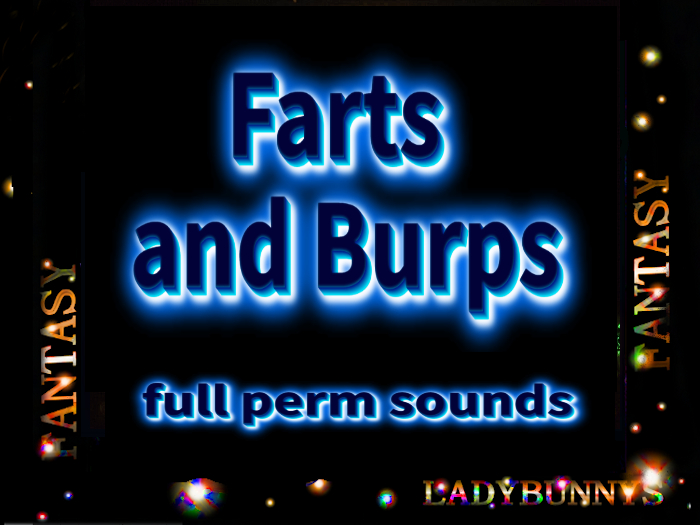 Bunny's Sounds-Farts and Burps-full perm sounds