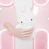 Palette - Cinna Bunny Plushie [White]
