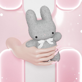 Palette - Cinna Bunny Plushie [Grey]