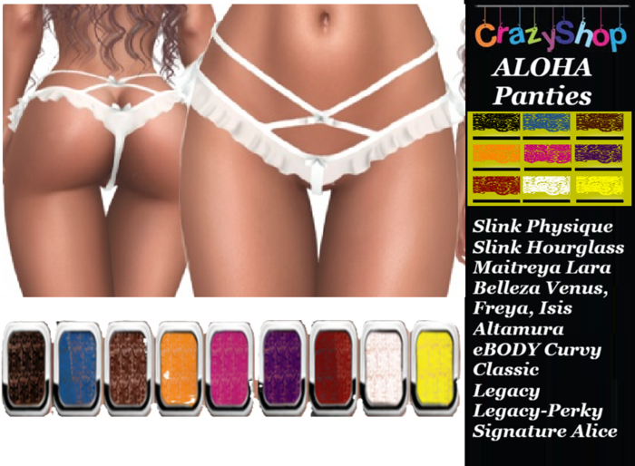 Crazy Aloha Panties