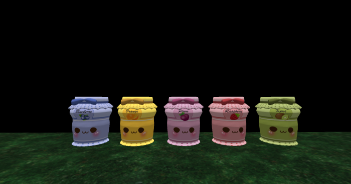CUTE LITTLE JAM JARS