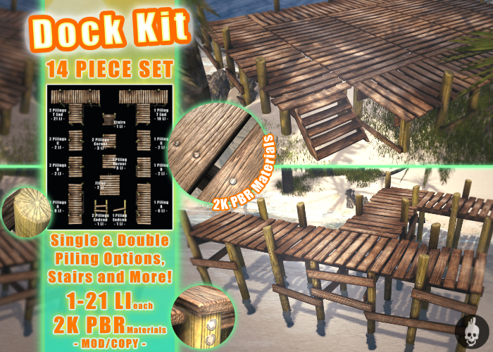 NEW! PBR Dock Kit / INTRODUCTORY PRICING !