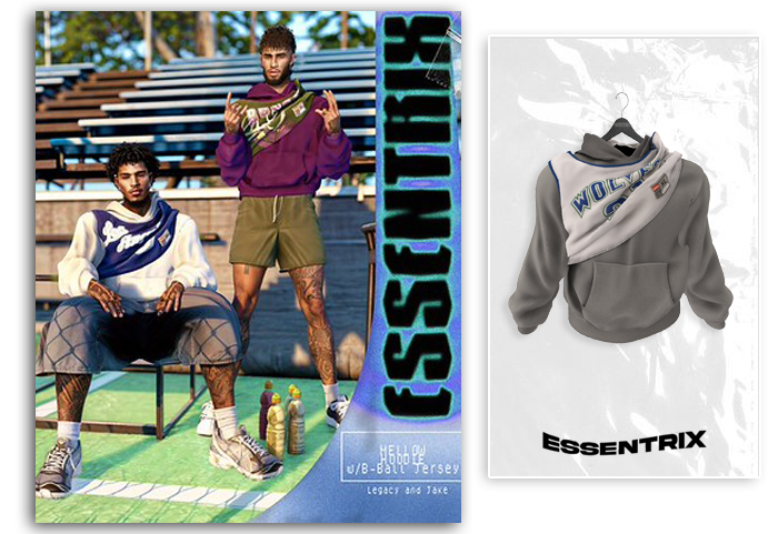 -ESSENTRIX- Mellow Hoodie (Gray)