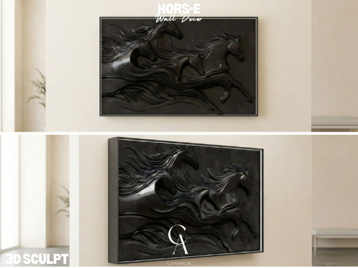 Hors-e Wall Decor -CANARUN - (Rezzme)