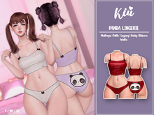 *>Kiu<* - Panda Lingerie_Red 